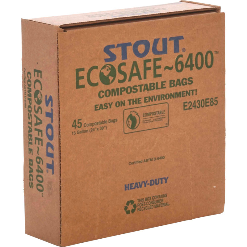 Stout Ecosafe6400 13 Gal. Compost Bags & Reviews Wayfair